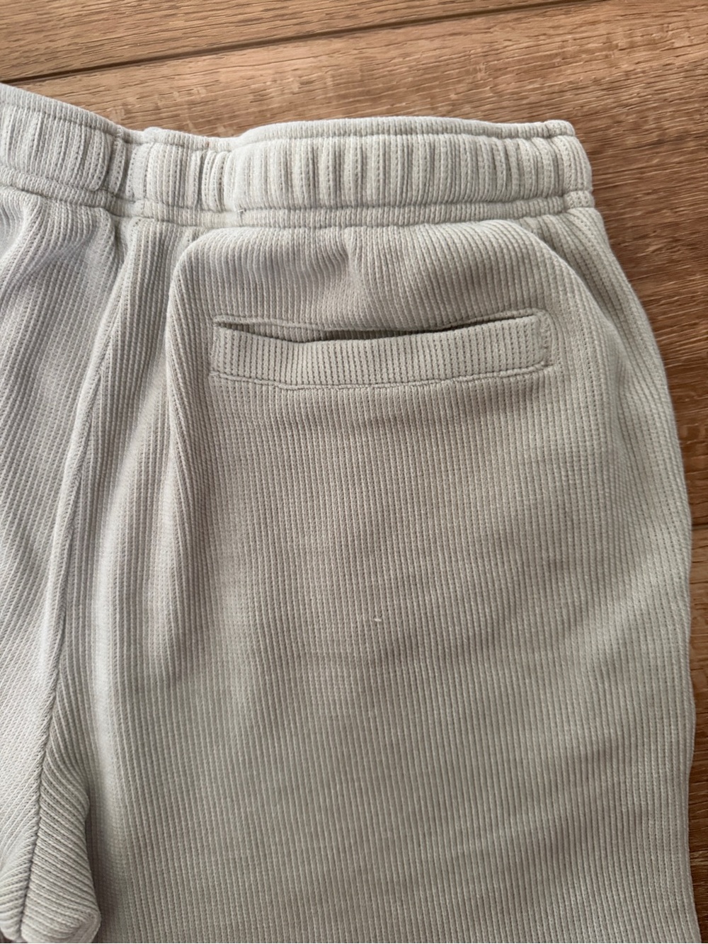 Men's Casual Ribbed Drawstring Shorts - Picture 2 of 6